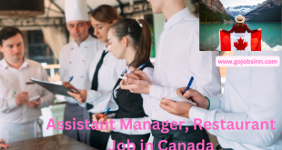 Assistant Manager, Restaurant