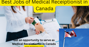 Medical Receptionist Job in Canada