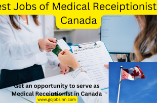Medical Receptionist Job in Canada